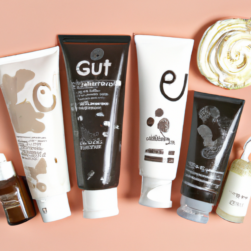 An image showcasing a variety of cleansers, each tailored to different skin types and concerns